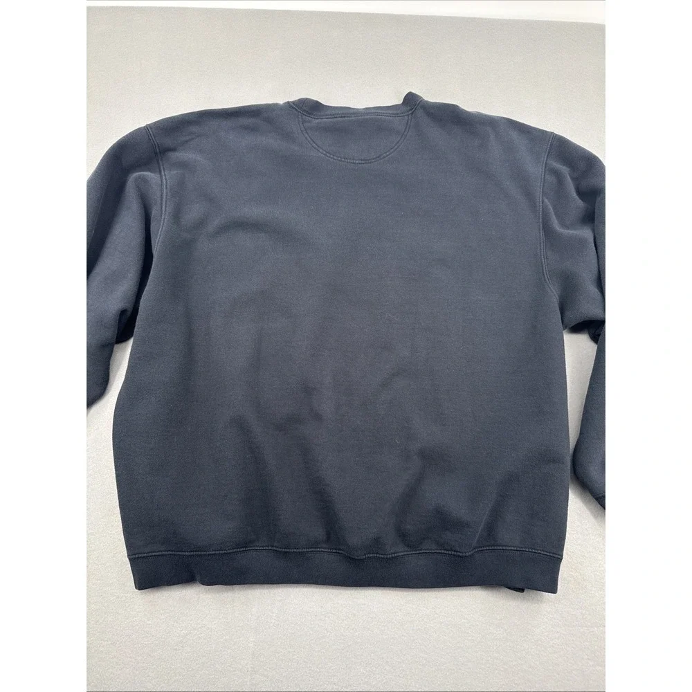 Vintage Reebok Denver Nuggets NBA Crewneck‎ Sweatshirt Blk XL Boxy-Fit Blokecore